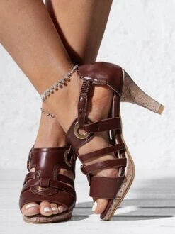 Comfortable Vintage Summer Women Heel Sandals 19 Comfortable Vintage Summer Women Heel Sandals -Zolucky Sales Store 5c9f5bec49baa38d7cefc2d6c6400fef