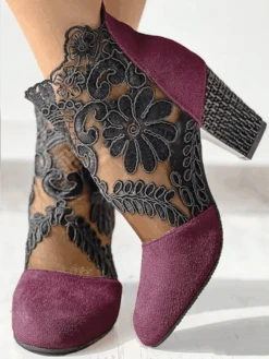 Casual Plain Faux Suede Autumn Boot -Zolucky Sales Store 5d5586862daf10f32becf8e839820042