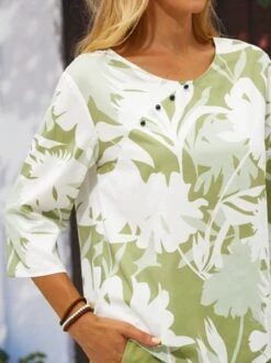 Casual Leaf Asymmetrical Collar Two-Piece Set -Zolucky Sales Store 5d5f9703e0f9a1ac9c0f87bc1b74133f