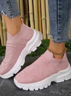 All Season Plain Sports Mesh Fabric Flyknit Sneakers 14 All Season Plain Sports Mesh Fabric Flyknit Sneakers -Zolucky Sales Store 5da0d7fdd820192300c16c40cdfa6b85