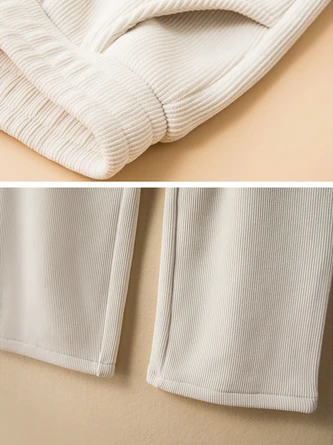 Plain Casual Loose Knitted Pants 9 Plain Casual Loose Knitted Pants - Image 9