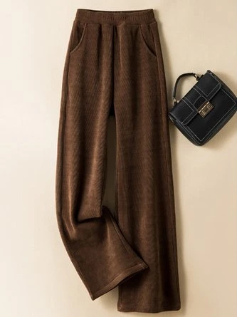 Plain Casual Loose Knitted Pants 12 Plain Casual Loose Knitted Pants - Image 12