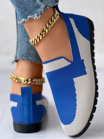 Contrast Stitching Casual All Season Mesh Fabric Shallow Shoes 13 Contrast Stitching Casual All Season Mesh Fabric Shallow Shoes - Image 13