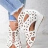 Resort Cutout Lace-Up Sandal Boots