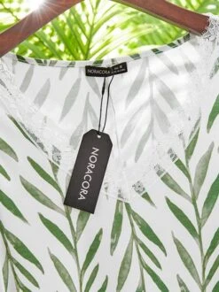 Leaves Casual V Neck Short Sleeve Knit Dress 10 Leaves Casual V Neck Short Sleeve Knit Dress -Zolucky Sales Store 611aef0e1f8b1aa0d42f7c9285378567