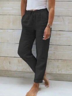 Loose Drawstring Casual Casual Pants -Zolucky Sales Store 6189a9033cfaff4f833c483336d5ced9