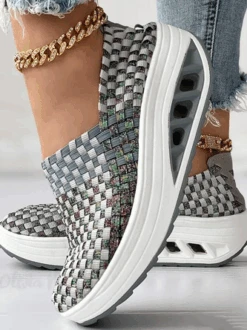 All Season Casual Plain Weaving Material Casual Shoes -Zolucky Sales Store 62c213990c72d6b9fe63b9f48f946c05