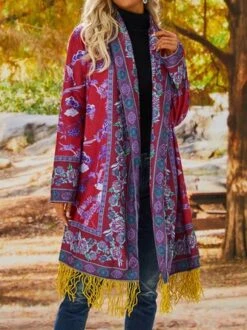 Boho Printed Casual Cardigan Cardigan 23 Boho Printed Casual Cardigan Cardigan -Zolucky Sales Store 6485d2baa069f9116f6e074e3696e710