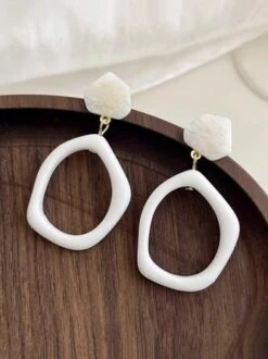 Fashion Irregular Geometric Dangle Earrings