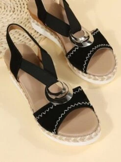 Metal Woven Wedge Platform Roman Sandals 31 Metal Woven Wedge Platform Roman Sandals -Zolucky Sales Store 670d5b88756909ddbf10239c242cf067