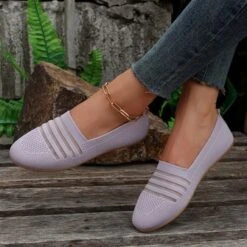 Mesh Fabric Plain All Season Casual Shallow Shoes -Zolucky Sales Store 674c0f31c9ee23a58890b75845654cef