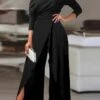 Casual Cold Shoulder Jumpsuit