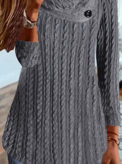 Casual Asymmetrical Top -Zolucky Sales Store 69029078cf71ee7bb31bf53ed6329197