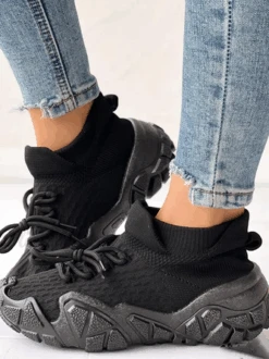 Color Block All Season Mesh Fabric Casual Flyknit Sneakers 24 Color Block All Season Mesh Fabric Casual Flyknit Sneakers -Zolucky Sales Store 698fdc396f8d55d8be5515c193e0e883