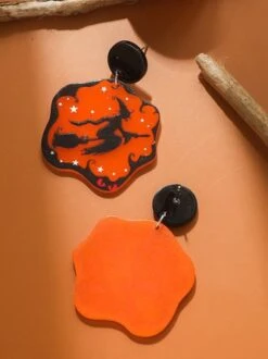 Halloween Spider Web Butterfly Dangle Earrings -Zolucky Sales Store 6cc17d4d56236b3d932352547e9dd6a5