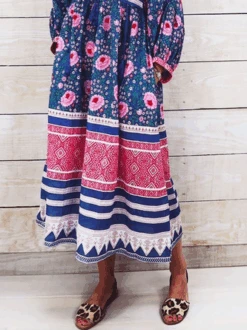 Ethnic Casual Loose Dress -Zolucky Sales Store 6e096f4c70a0e5767e35fb5bcd632669