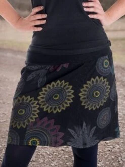 Loose Casual Floral Skirt
