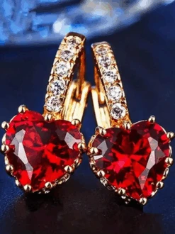 Love Gemstone Earrings