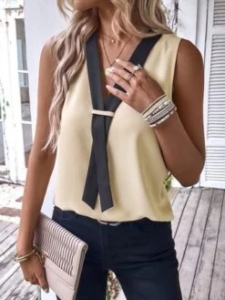 Simple Regular Fit Plain Tank Top -Zolucky Sales Store 742711ba81245f3a3bb146c5209054e3