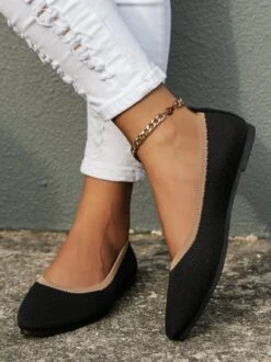 Casual Color Block Comfy Insole Slip On Shallow Shoes 37 Casual Color Block Comfy Insole Slip On Shallow Shoes -Zolucky Sales Store 74d66b1813c84993b184c18e5653bf26 1694417351475