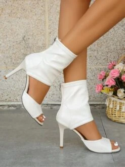 Women Minimalist Fashion Back Zip Stiletto Sandals -Zolucky Sales Store 75f2efd259ee4a228680850acc4dd00d 1701671625883