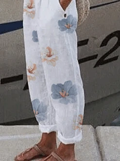Casual Floral Pants 5 Casual Floral Pants -Zolucky Sales Store 76bfcb89ddb1c10ec57bfad74dd2b101