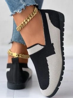 Contrast Stitching Casual All Season Mesh Fabric Shallow Shoes 24 Contrast Stitching Casual All Season Mesh Fabric Shallow Shoes -Zolucky Sales Store 77151298830b9f9a204e05135fdadb2f
