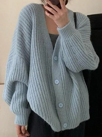 Casual Loose Cardigan 2 Casual Loose Cardigan - Image 2