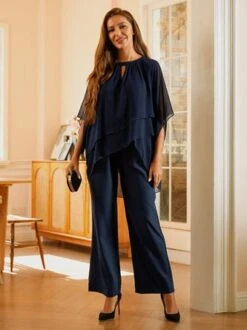 Plain Elegant Crew Neck Loose Urban Two-Piece Set 17 Plain Elegant Crew Neck Loose Urban Two-Piece Set -Zolucky Sales Store 77c471365c53611c5cc60accccae29f6