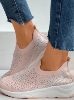 All Season Mesh Fabric Plain Sports Flyknit Sneakers 16 All Season Mesh Fabric Plain Sports Flyknit Sneakers -Zolucky Sales Store 79c4cab5244a3b6491819a80790d8c1b