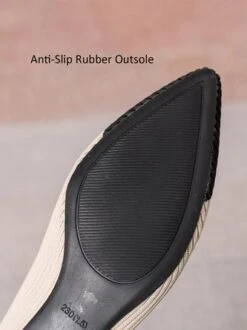 Women Minimalist Color-block Breathable Mesh Fabric Kitten Heel Pumps -Zolucky Sales Store 7a562197749c5f0f4685d02173428f0b