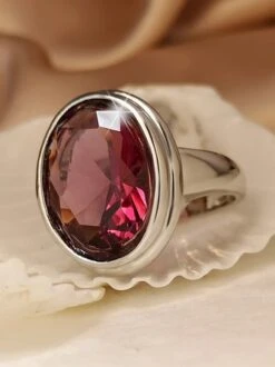 Ruby Crystal Ring -Zolucky Sales Store 7ae1928f4583afcedea7a9141960891c