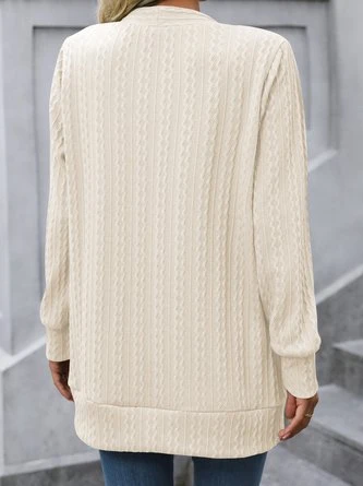 Loose Others Casual Cardigan 2 Loose Others Casual Cardigan - Image 2