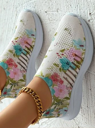 Floral Casual Mesh Breathable Shoes 1 Floral Casual Mesh Breathable Shoes
