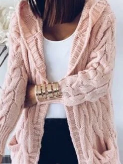 Casual Plain Loose Long Sleeve Sweater Coat 5 Casual Plain Loose Long Sleeve Sweater Coat -Zolucky Sales Store 7e623989dbd2696d91c1a43df61602f3