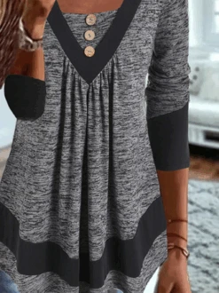 V Neck Plain Loose Top Tunic 8 V Neck Plain Loose Top Tunic -Zolucky Sales Store 7eebfa4e3a9cdd296261eff78f4a754c