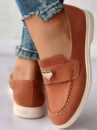 Faux Suede Casual Plain All Season Shallow Shoes 2 Faux Suede Casual Plain All Season Shallow Shoes - Image 2