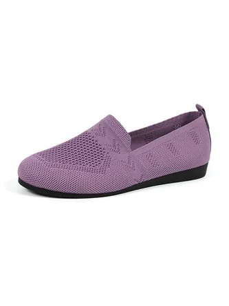 Women's Breathable Mesh Fabric Flat Shoes 14 Women's Breathable Mesh Fabric Flat Shoes - Image 14