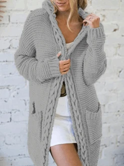 Hoodie Wool/Knitting Casual Sweater -Zolucky Sales Store 80965d4ce4bdae3e24b0bef6966a335c