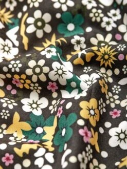 Casual Floral V Neck Short Sleeve Dress -Zolucky Sales Store 821eae8c9010a2161c13ef7168e8bc71