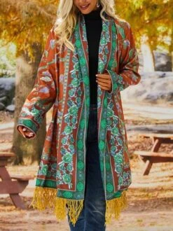 Boho Printed Casual Cardigan Cardigan 19 Boho Printed Casual Cardigan Cardigan -Zolucky Sales Store 84f75516b341d07114dbce37883a153b