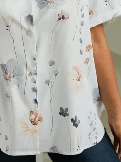 Plus Size Casual Loose Floral Print Blouse 12 Plus Size Casual Loose Floral Print Blouse -Zolucky Sales Store 85a780bc953381374883c66d4e24ff2a