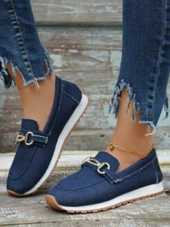 Casual Metal Canvas Non-Slip Slip On Shoes 12 Casual Metal Canvas Non-Slip Slip On Shoes -Zolucky Sales Store 871acb3e442043ba6e4caa26ccdab8b4