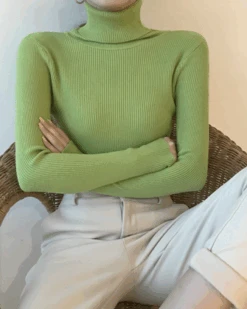 Turtleneck Christmas Elk Casual Sweater -Zolucky Sales Store 87ce1998912471b7b956203d516bdea4