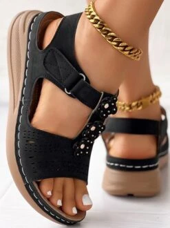 Pu Summer Casual Plain Sandal 29 Pu Summer Casual Plain Sandal -Zolucky Sales Store 8988336fcfc27507addce7bb070c7bab