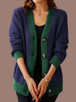 Plain Casual Cardigan -Zolucky Sales Store 89b0720e17ae89d68e5bf57544f58796