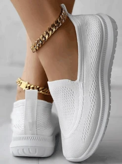 Casual All Season Mesh Fabric Plain Casual Shoes