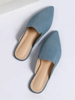 Women Minimalist Flat Heel Canvas Mules -Zolucky Sales Store 8d36d0da70bf4b0ca28b0d1c92ae5935 1703838898171