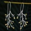 Elegant Branch Party Vacation Daily Plants Dangle Earrings