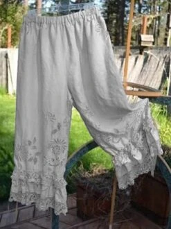 Zolucky Casual Solid Pants